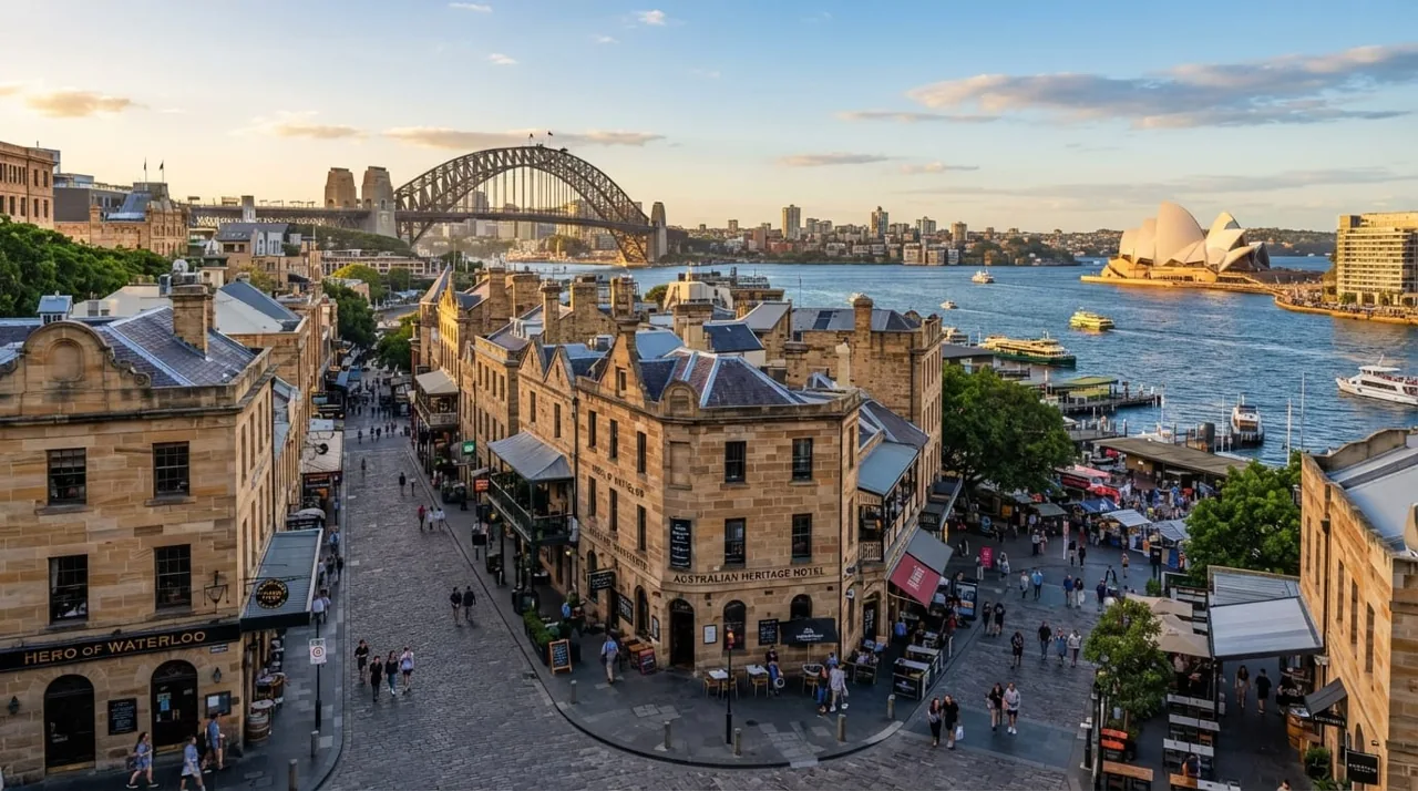 Sydney Harbour and the city’s historic waterfront